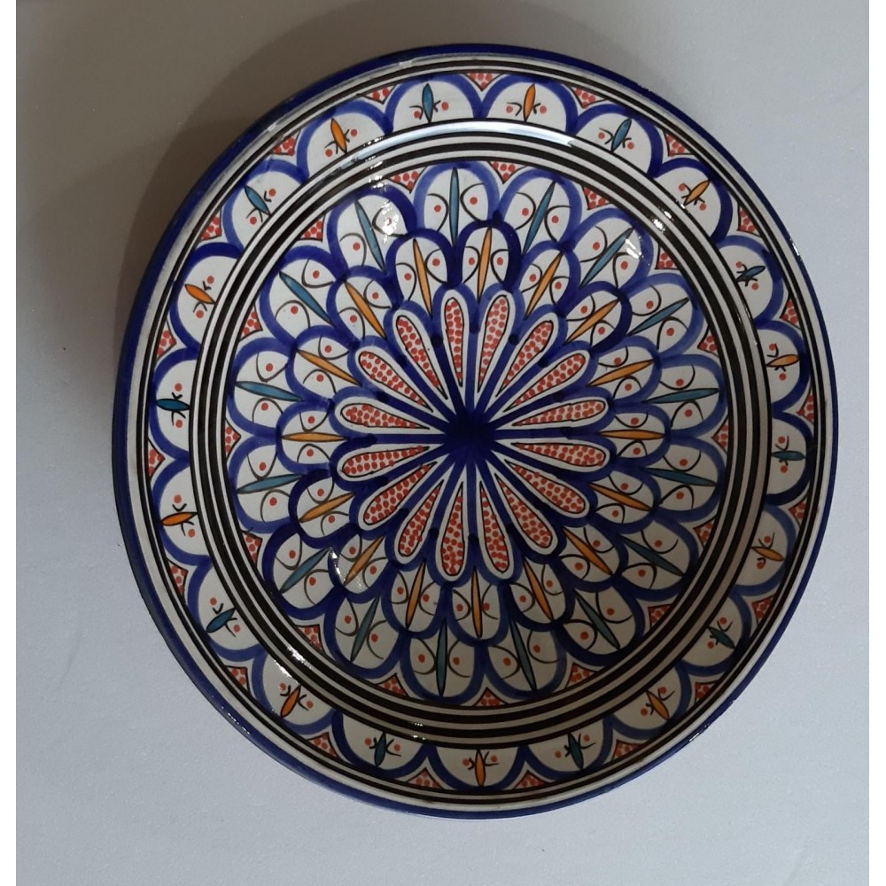 plato de ceramica 35 cm