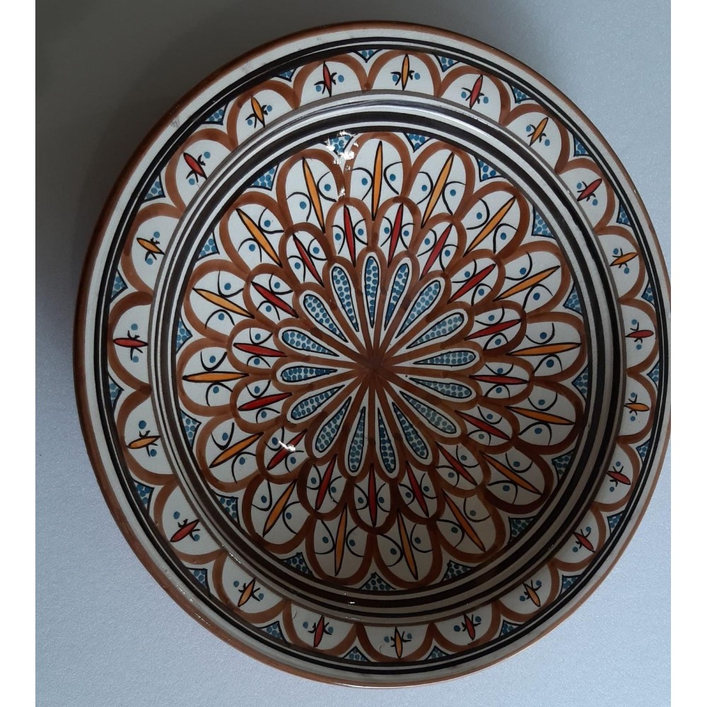 plato de ceramica 35 cm