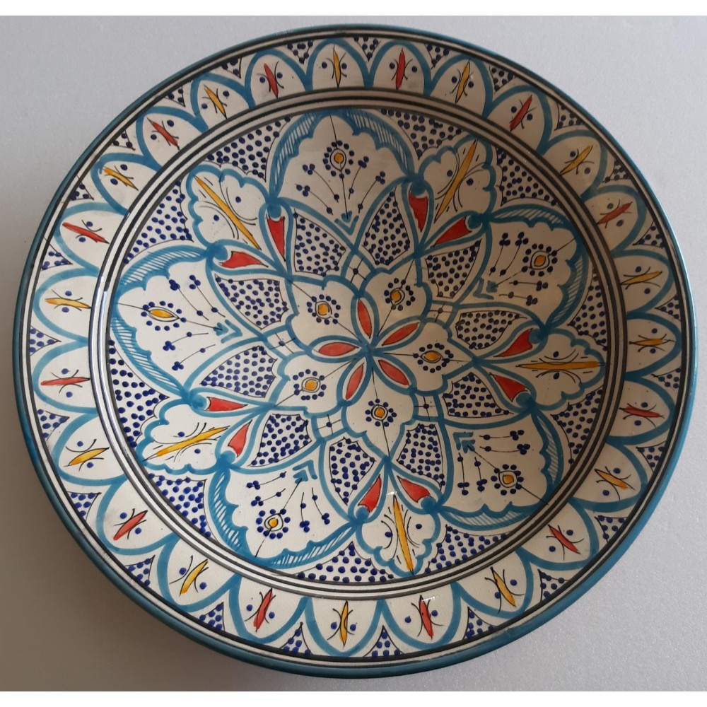 plato de ceramica 35 cm