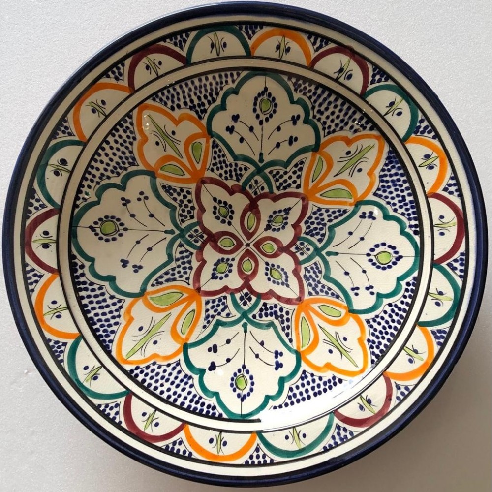 plato de ceramica 40 cm