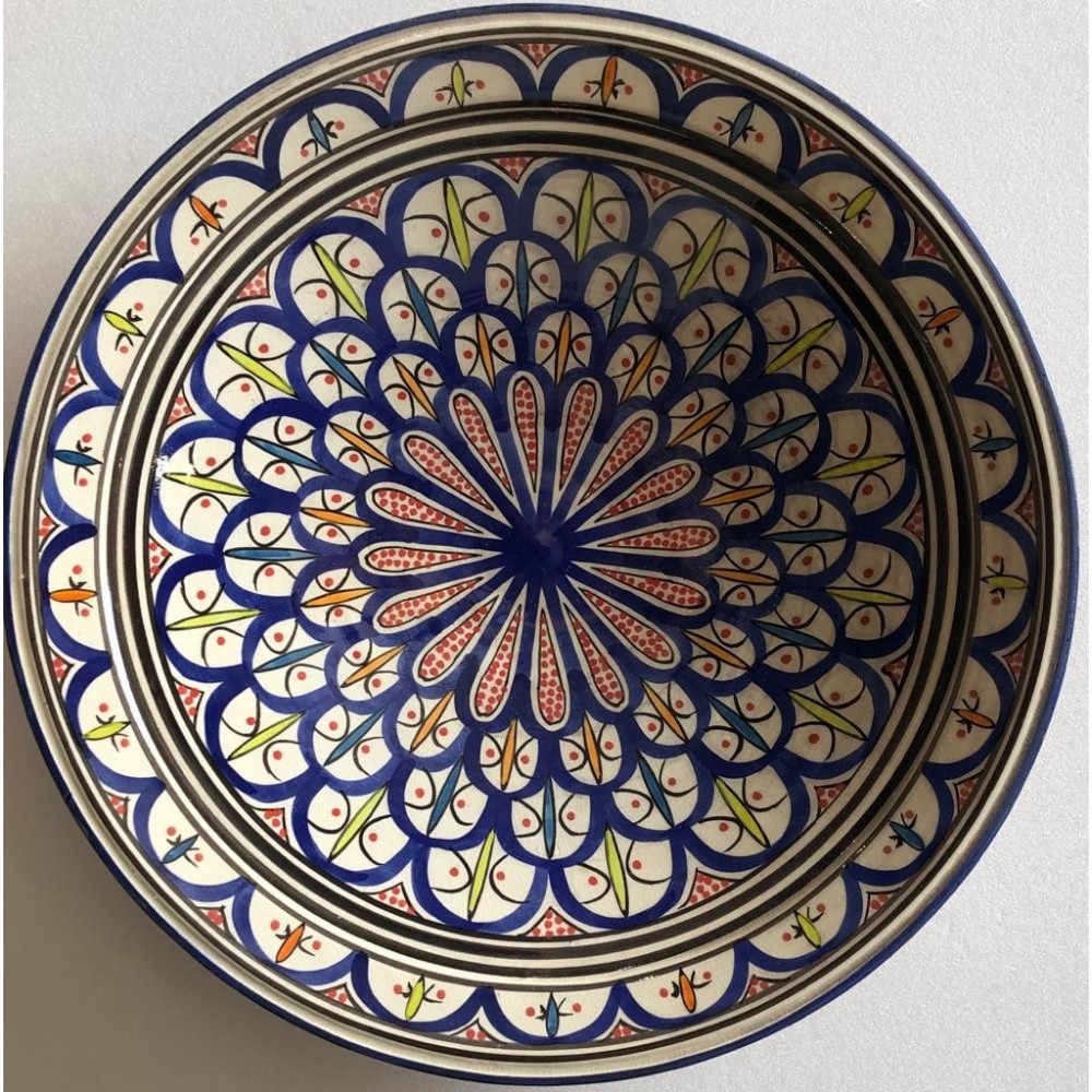 plato de ceramica 40 cm