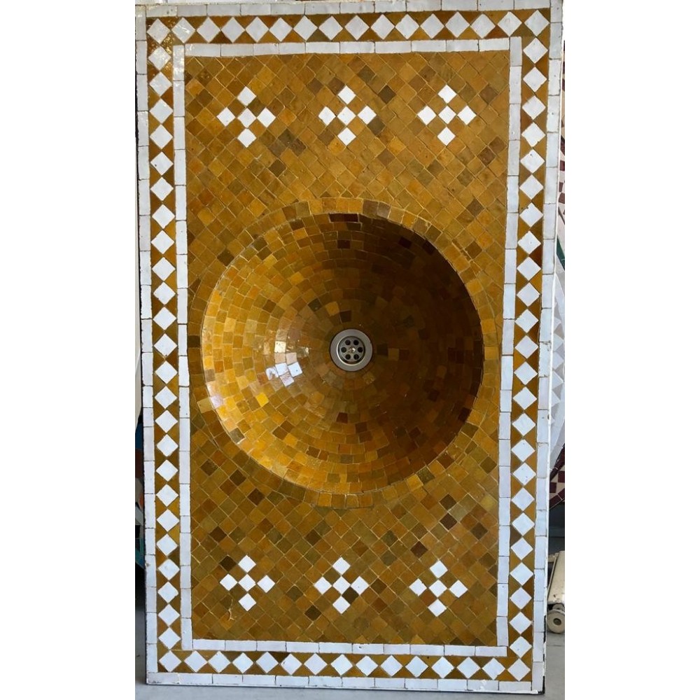 lavabo de mosaico 1.00*60 cm